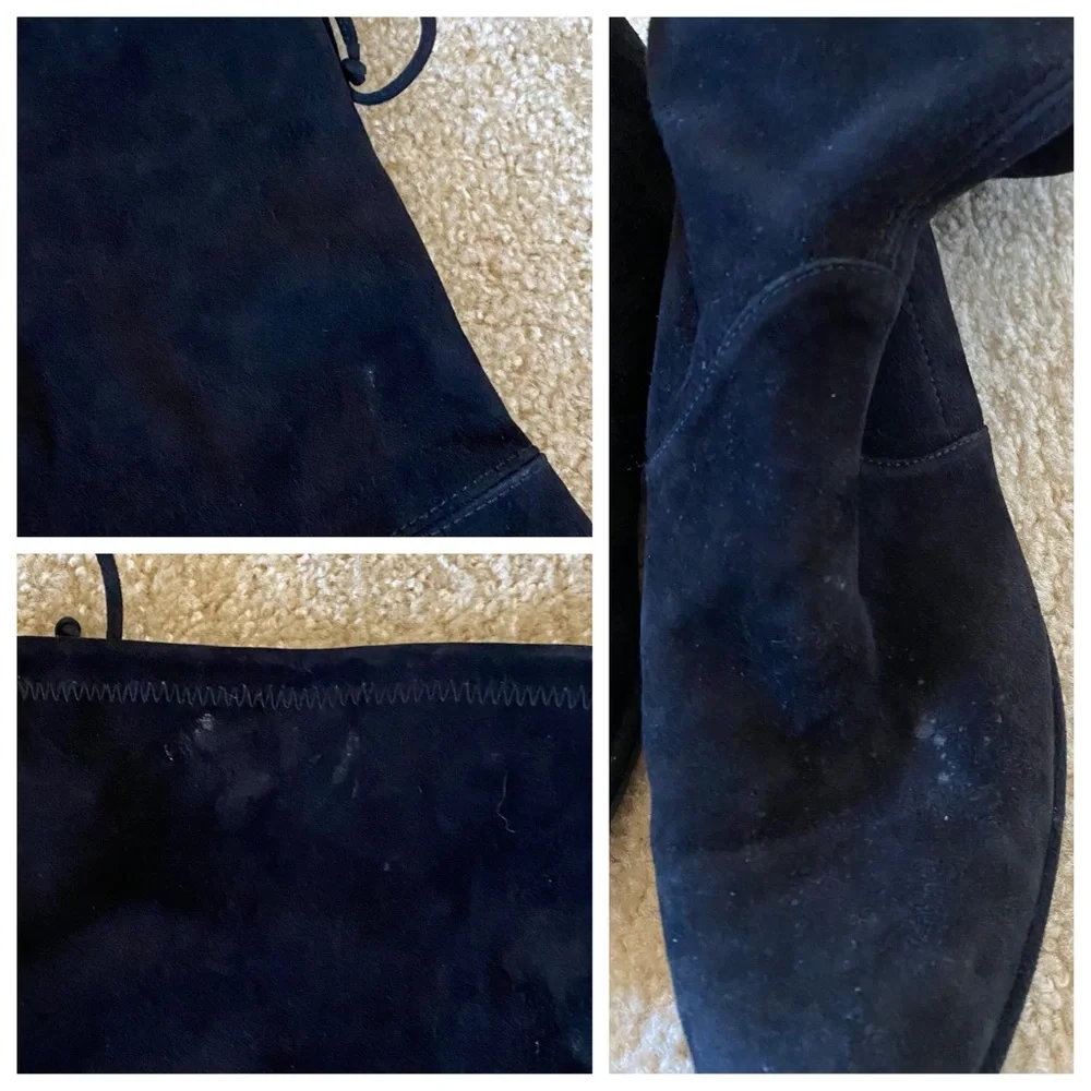 Stuart Weitzman Lowland Over the Knee Suede Boots